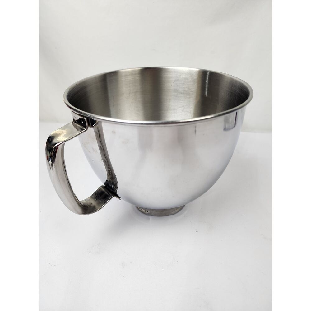 KitchenAid Bowl KSM150 Replacement 5 Quart Stainless Steel Mixing Bowl w/Handle - Picture 5 of 7